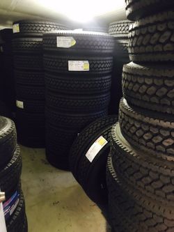 COMMERCIAL TRUCK TIRES (BOTO,UNIROYAL,TBB,FALKEN, etc.)