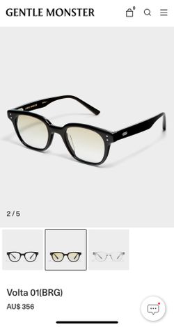 Gentle Monster Volta 01 (BRG) Tinted Glasses for Sale in San Diego