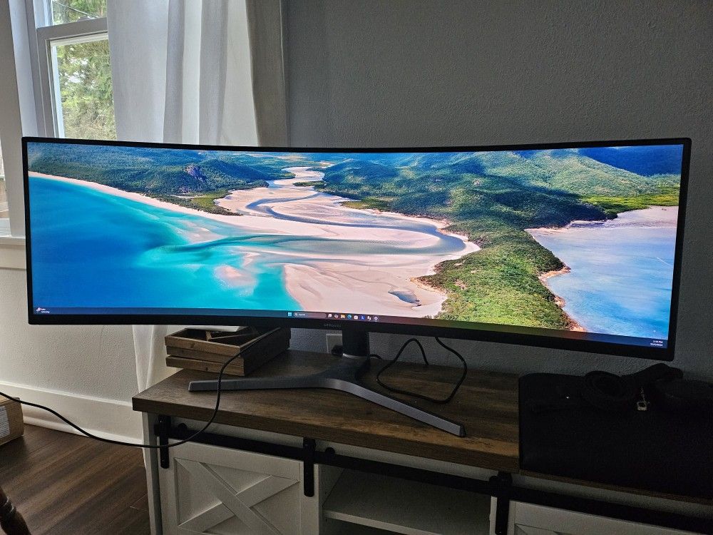 48" Samsung Ultrawide Monitor