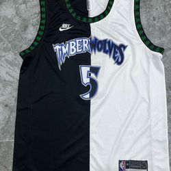 Anthony Edwards custom split Jersey 