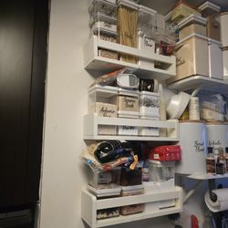 Set of 3 kitchen wall shelves