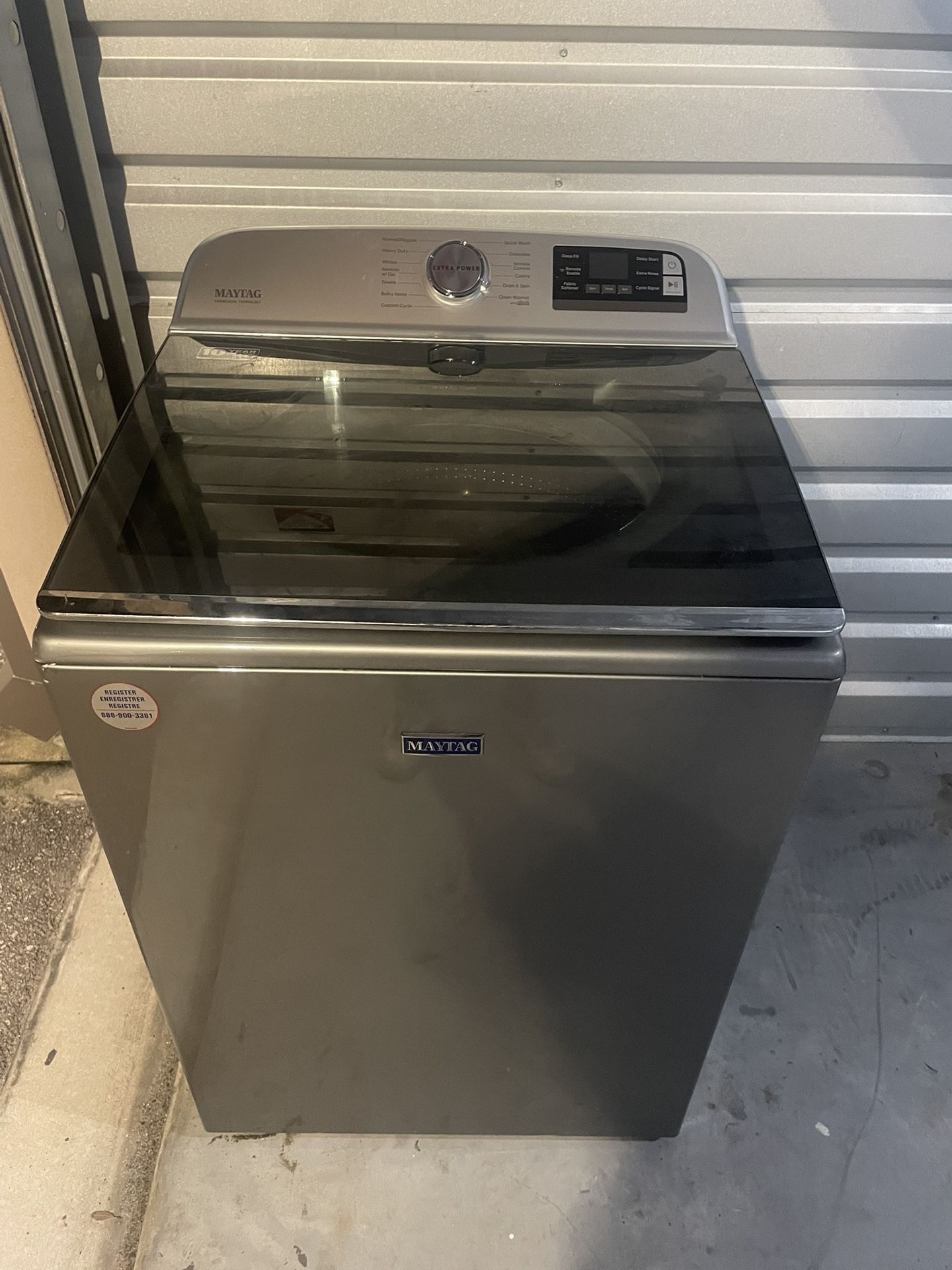 Maytag xl Washer