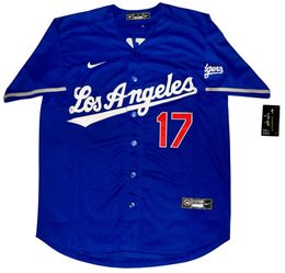 Nike LA Dodgers Ohtani #17 Baseball Jersey