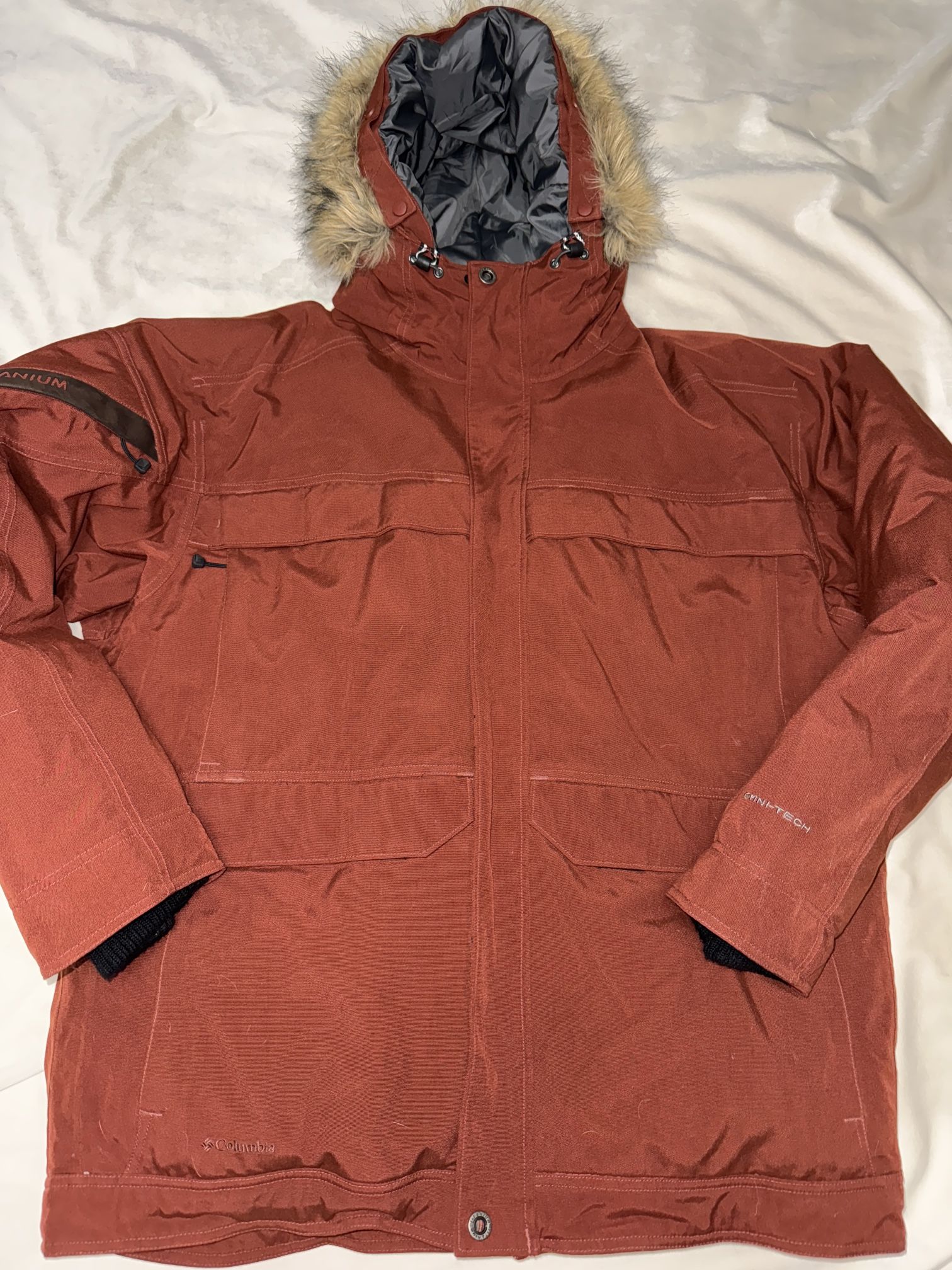 Columbia 550 parka jacket mens L