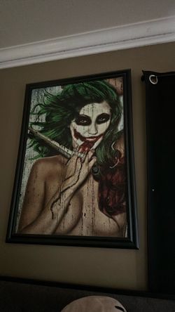 Joker poster frame