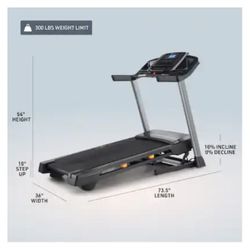 🔥 NEW NordicTrack - T 6.5 S; Treadmill for Running and Walking with 5” Display
