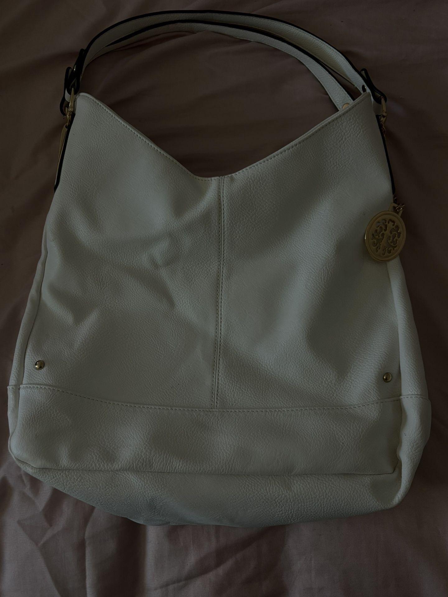 White Hobo Bag/Purse