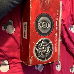 6 1/2 3-way Car speaker System