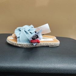 Olivia Miller Denim Slide Size-6