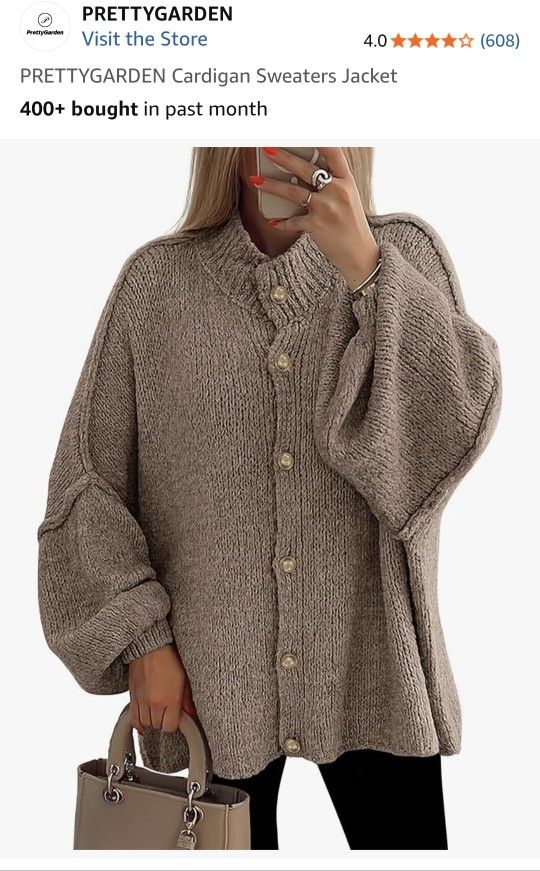 Cardigan Sweater Jacket