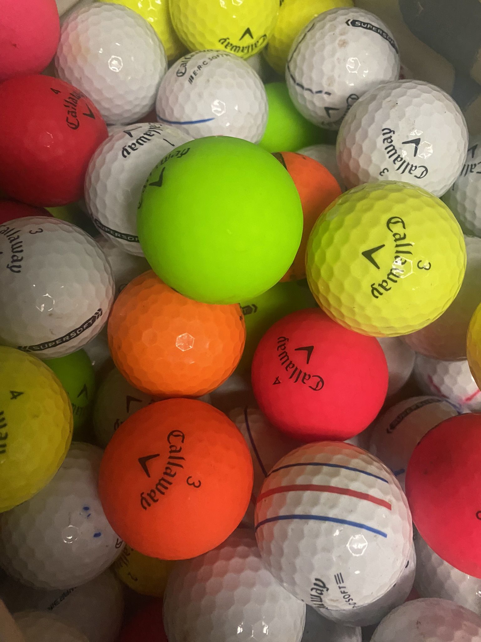 Golf Balls 1$ Callaway /vice/kirkland/ultra/titleist/srixon/bridgestone/noodle/taylormade