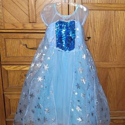 Girl's Youth Size 10/12 BEAUTIFUL Frozen Princess 👸 Halloween Costume Excellent Condition PRICE Is Firm 