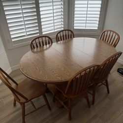 Solid Wood Dining Table