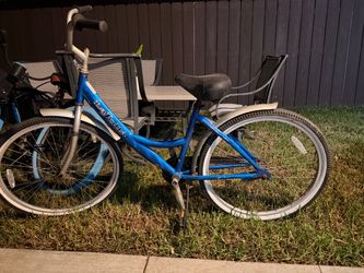 2 cruiser bikes 1 BMX