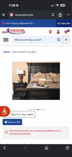 Isabella King Bedroomset