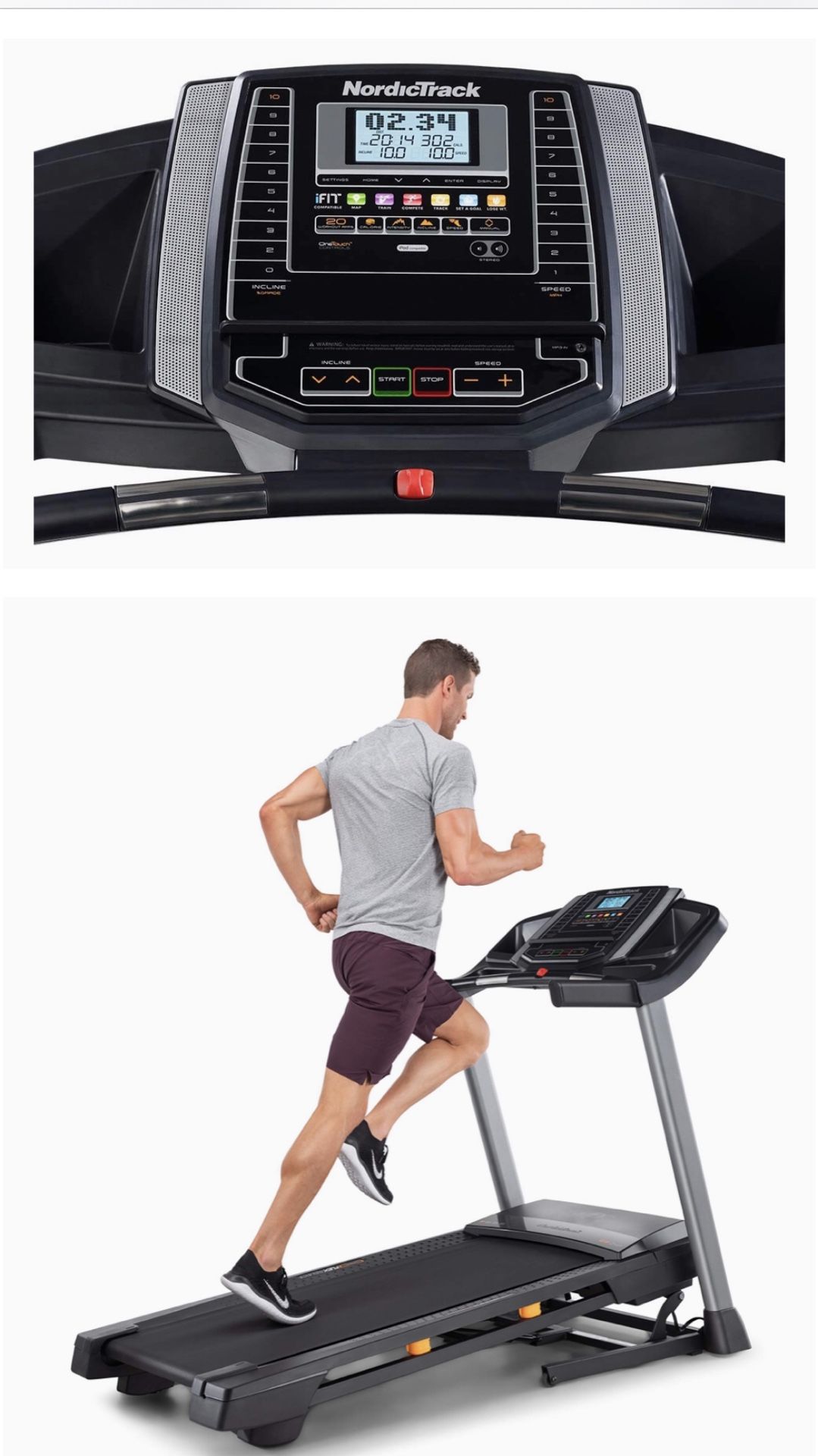 Nordic Track Cardio Treatmill W/Auto Incline Brand New In The Box With Receipt Never Been Used