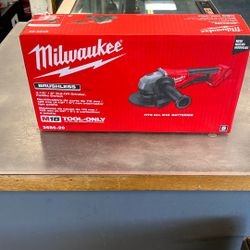 Milwaukee Brushless 18v Grinder (Bare Tool) Model 2686-20