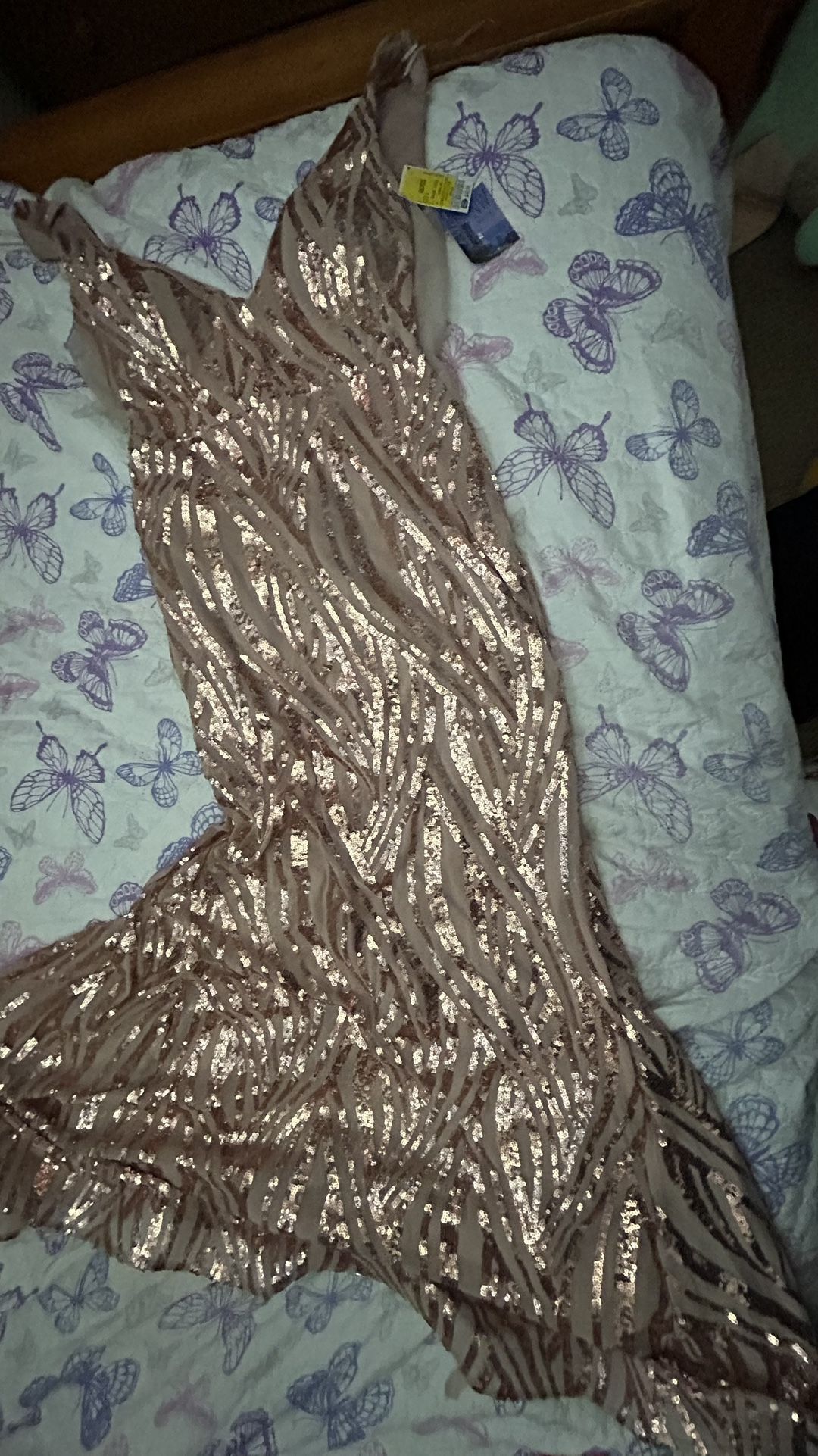 Pink Champagne Formal Dress