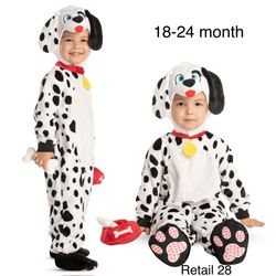Dalmatian Baby Onesie Dog Puppy Costume 18-24 months / Disfraz de Perro 