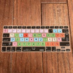 Apple Pro Logic Keyboard Shortcut Cover 