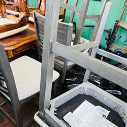 Dinning set ( table is 41 inches wide ) and ( 36 inches   height)