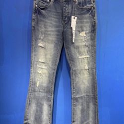Purple Brand Jeans Flared Light Blue