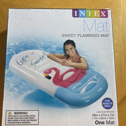Sweet Flamingo Pool Mat 