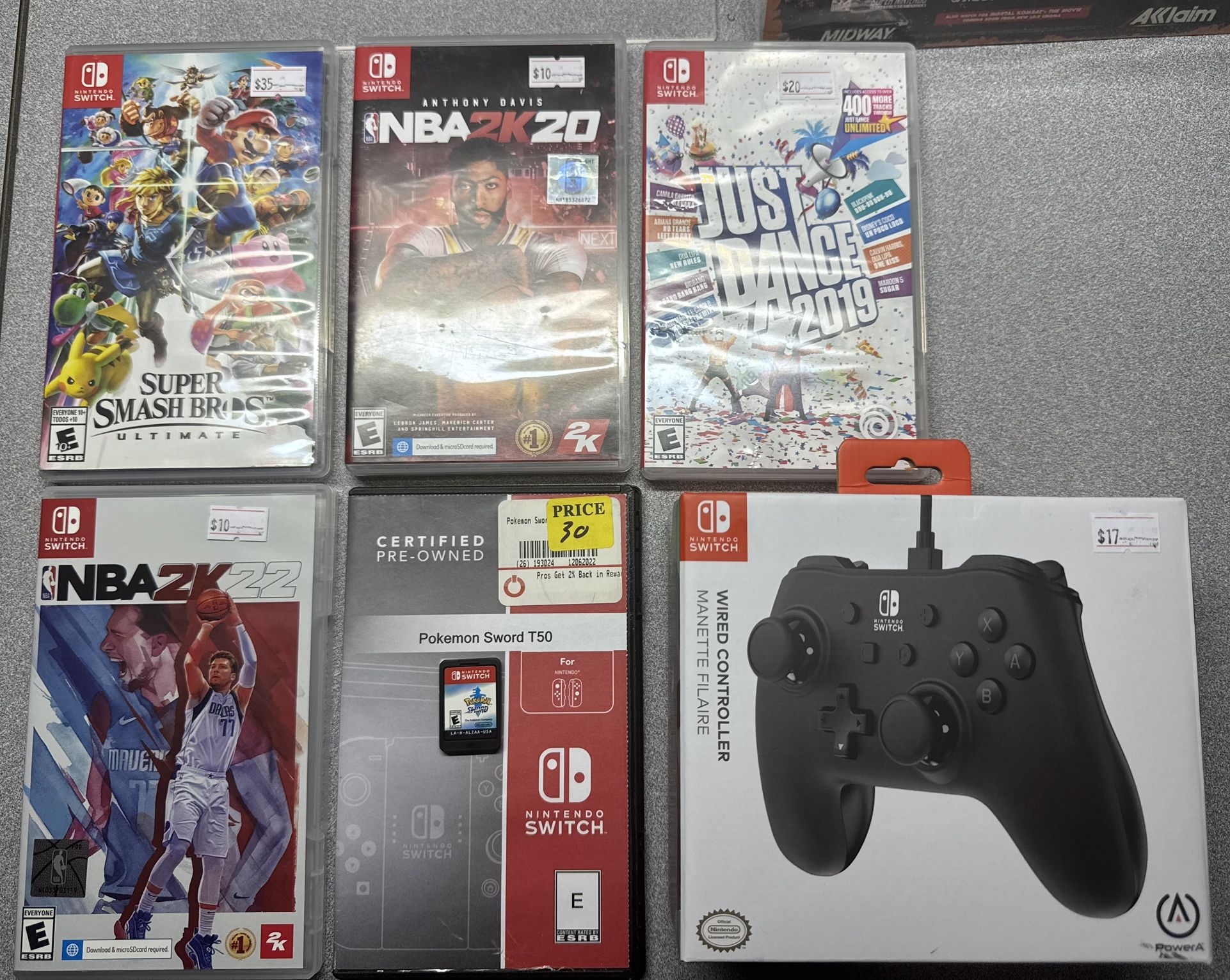 Nintendo Switch Games