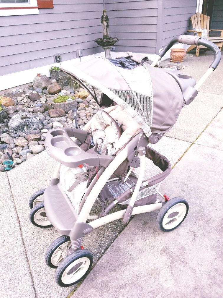 Graco Comfort Tracker Stroller w/temp sensor