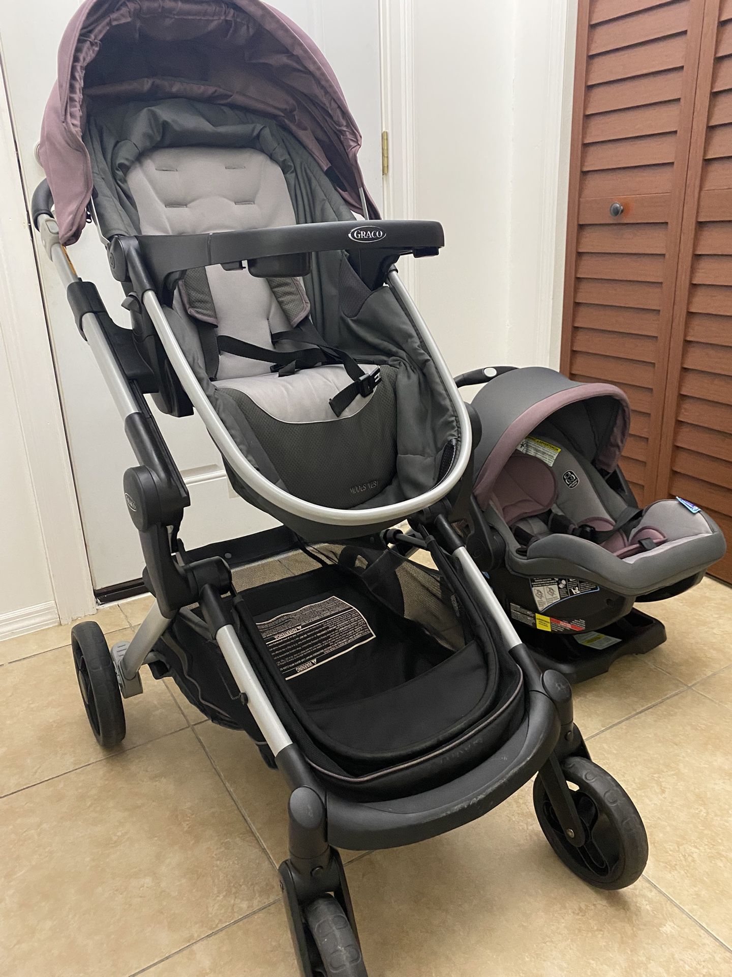 Graco Modes Nest Travel System, Norah, 34.61 lbs, 1 Count