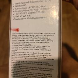 new box hp chromebook 