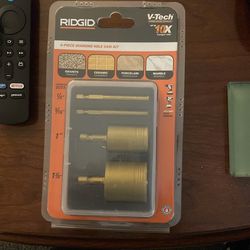 RIDGID 4 piece diamond hole Saw kit