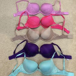 Victoria Secret Bras Size 36C Bundle 