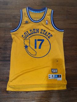 Adidas Hardwood Classics Golden State Warriors Chris Mullin #17 Jersey