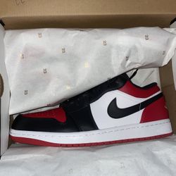 Jordan 1 Low Bred Toe