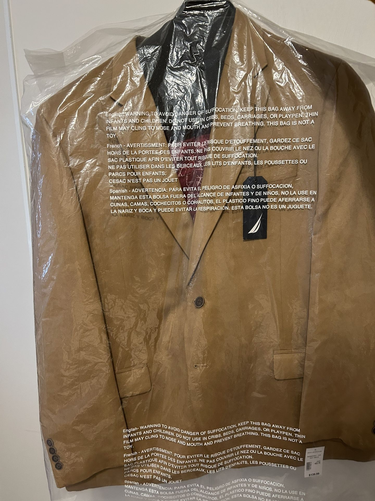 48R Men’s Warehouse Dress Coats Brand New