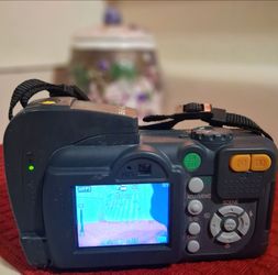 Ricoh Caplio 500SE waterproof digital camera.