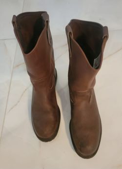 Red Wing Work Boots Wide Slip On Size 10 1/2 2E - New - Have Been Worn Once $150
