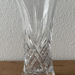 Block Crystal Flower Vase