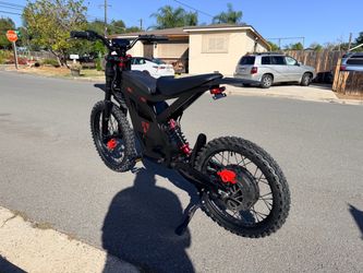 56+ MPH Talon T767 Electric Electric Bike with Pedals! Like brand New