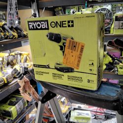 Ryobi 18V ONE+ 3/8" Drill Driver Kit PDD209K