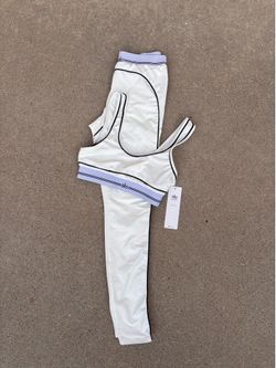 ALO AIRBRUSH 2 PIECE LEGGING YOGA SETS (SIZE MEDIUM)