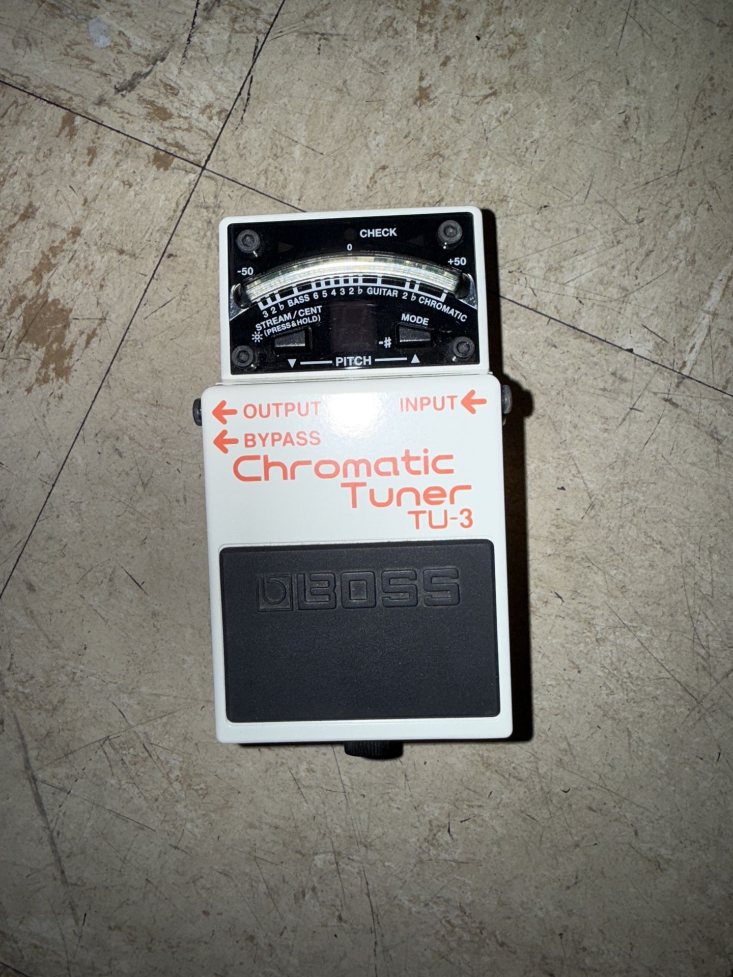 Boss Chromatic Tuner TU-3