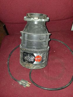 Badger 500- GARBAGE DISPOSAL