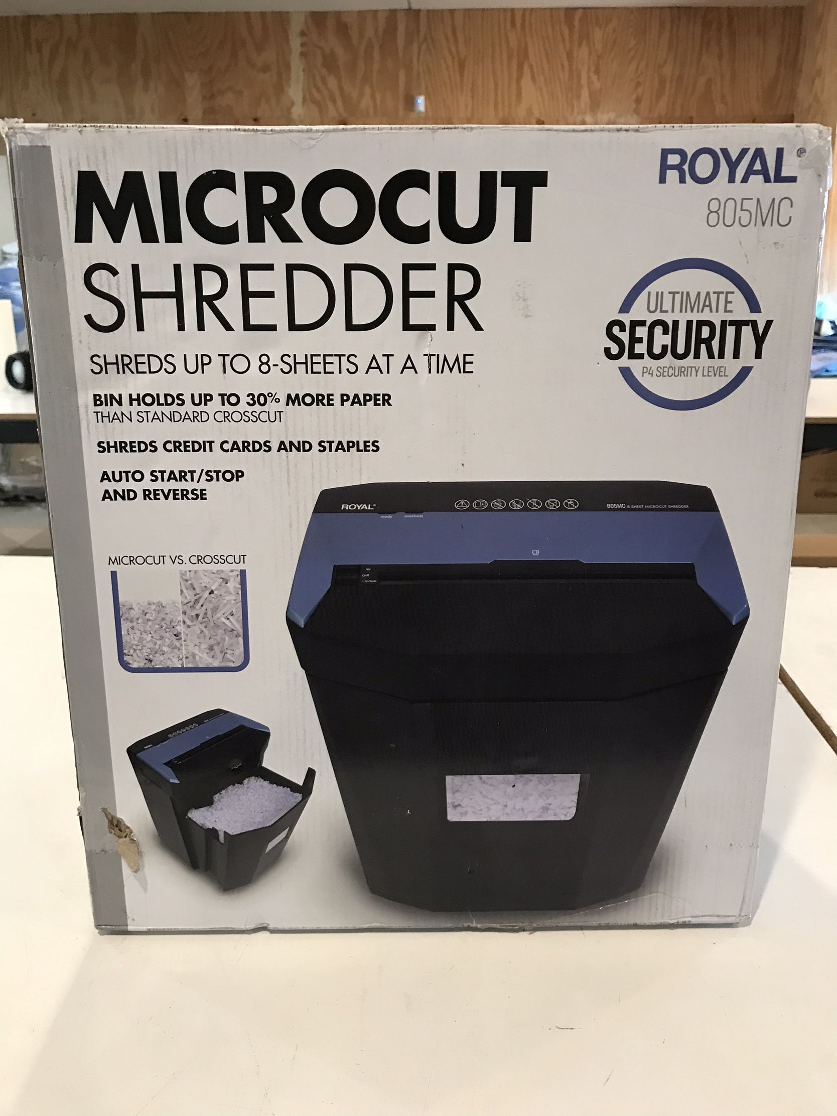 MICROCUT SHREDDER FROM COSTCO