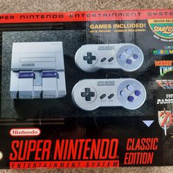 Super Nintendo Classic Edition 
