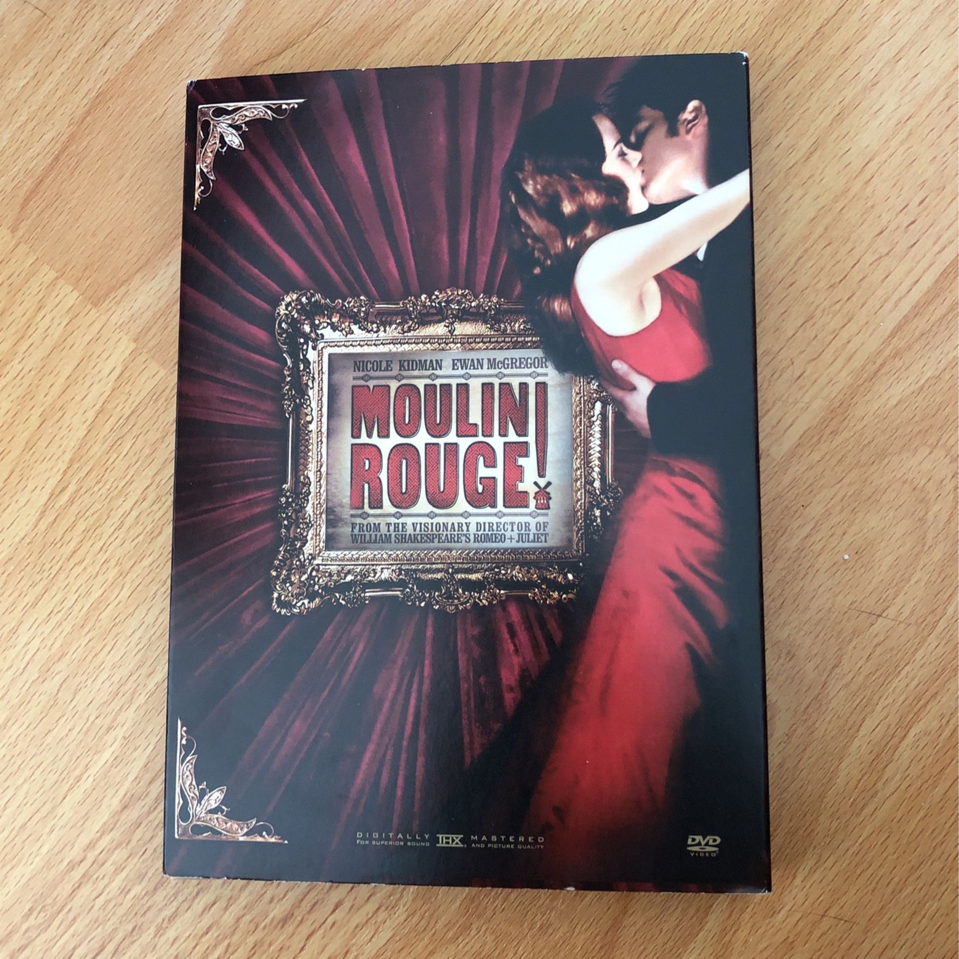 Moulin Rouge movie Dvd
