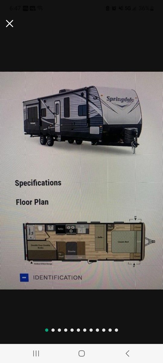 2017 Springdale Bunk House Travel Trailer