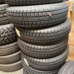 One ST trailer tire I said one. ST 225x75-15 10 ply no bargain price firm