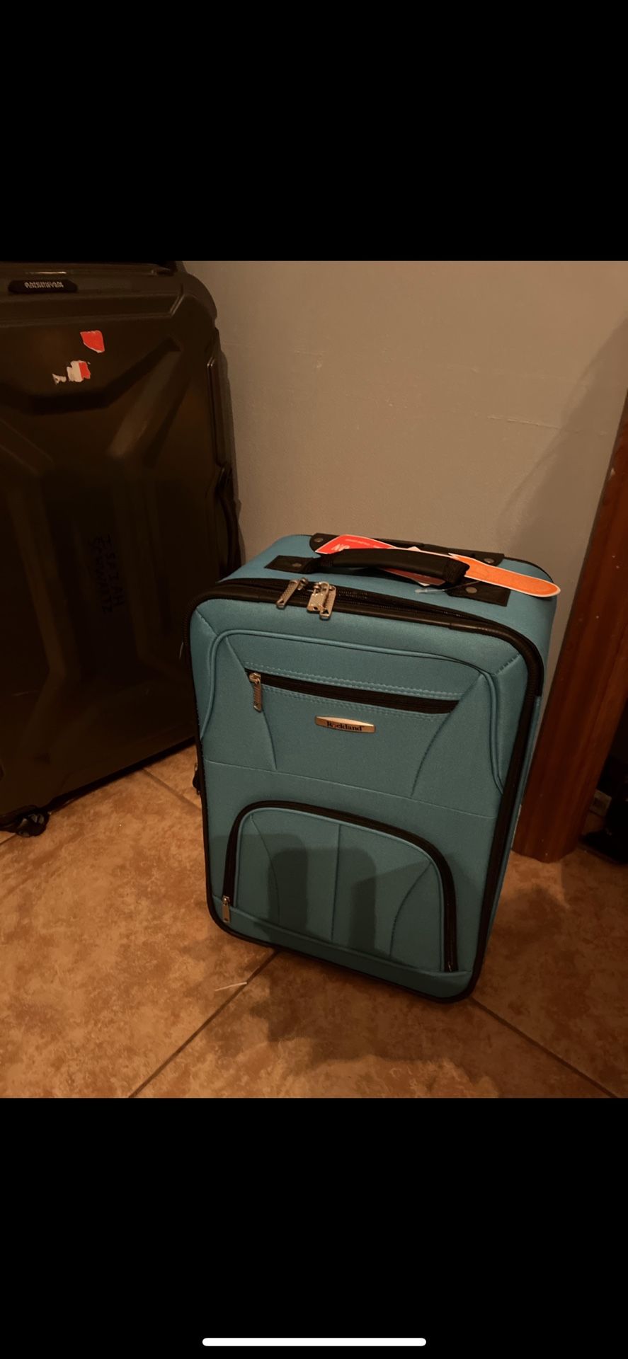 New Blue Carry On Suitcase